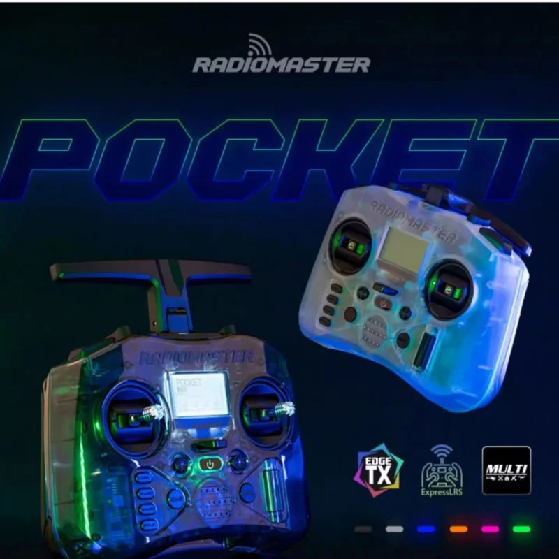 Radiomaster Pocket Remote Control FPV Crossing Aircraft Model Aircraft Portable Personalized ELRS CC2500