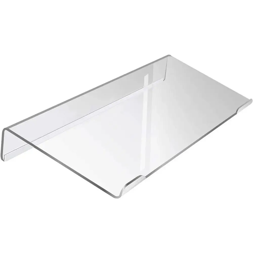 

Clear Acrylic Keyboard Stand Ergonomic Design Mutli-Purpose Computer Keyboard Holder Portable Tilted Keyboard Tray Home