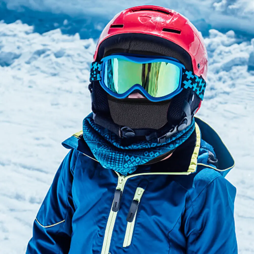 قناع الوجه بالاكلافا الصوف دفئا الحراري التزلج رئيس ارتداء قناع قبعة صغيرة Cs