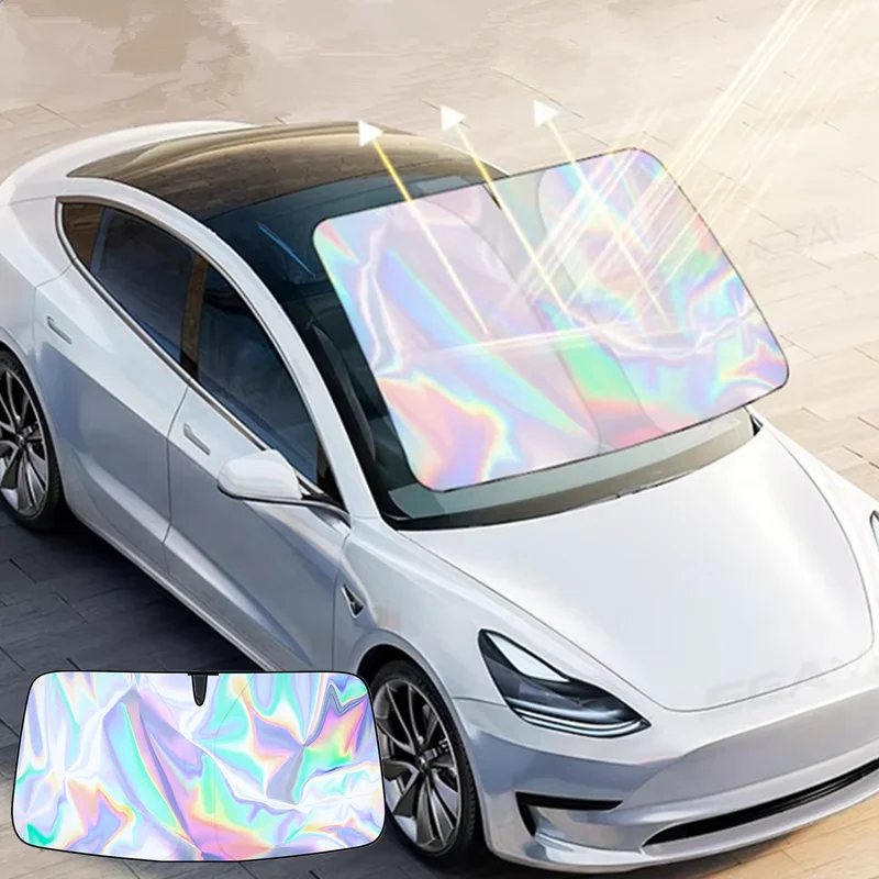

Foldable Sun Shade for Car Front Windscreen UV Protector Universal Summer Sunshade Car Cover Sunscreen Cooling Accessories