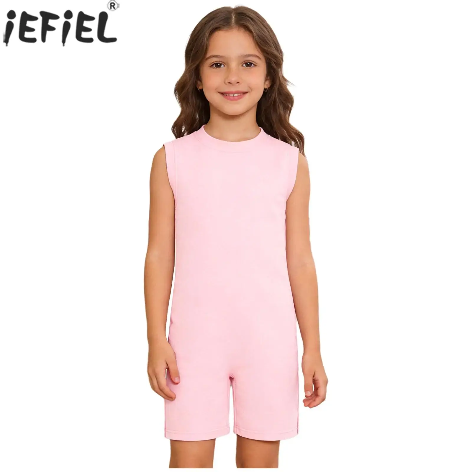 

Children Boys Girls Special Needs Adaptive Clothing Sleeveless Back Zipper Anti-strip Autism Kids Bodysuit Sleepwear Loungewear