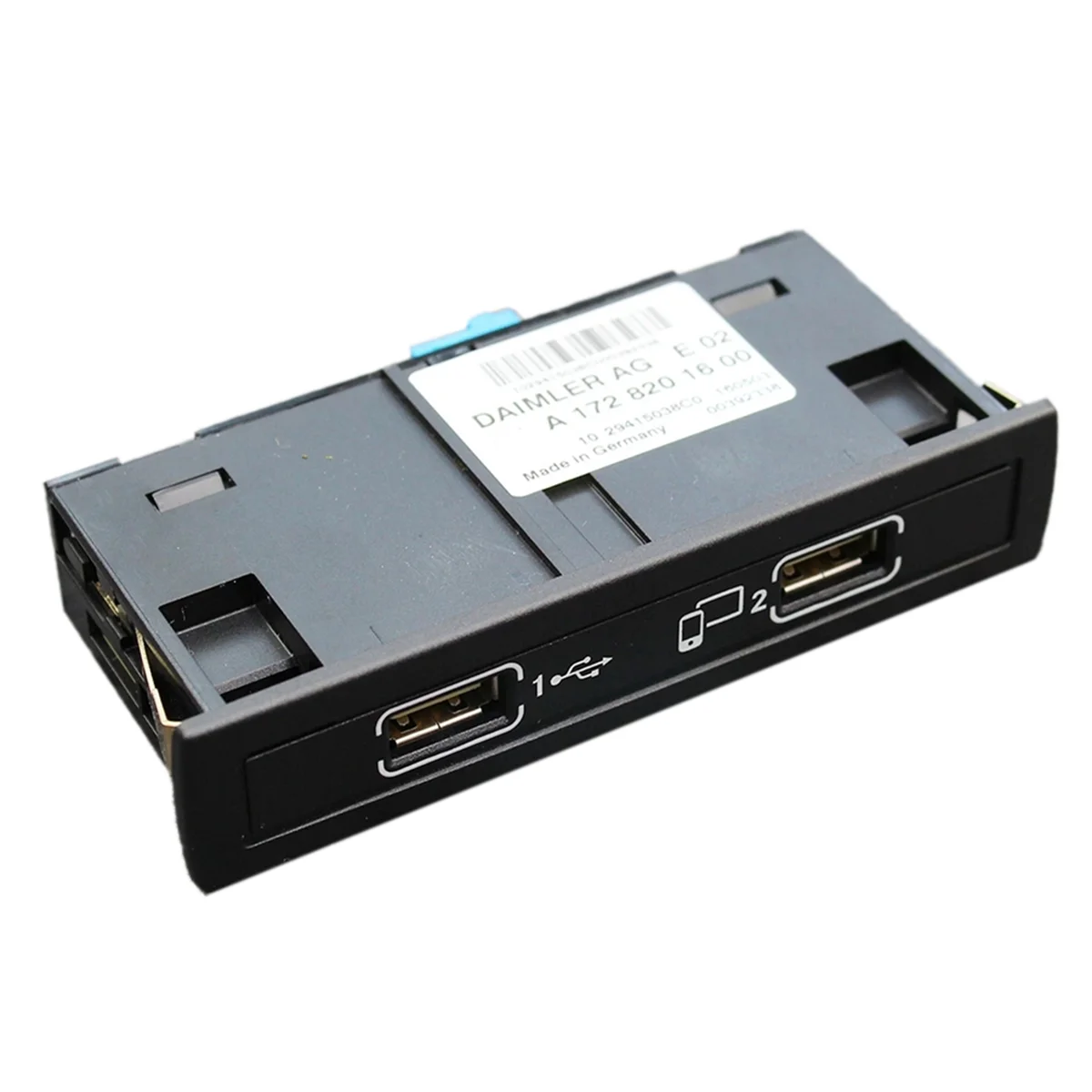 Car USB Hub Integrated Line Interface Socket Connection Multimedia Box A1728201600 for Mercedes-Benz