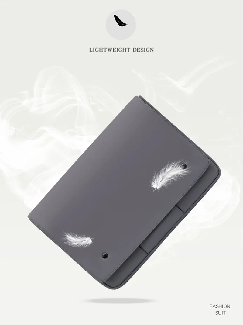 Laptop Bag for MacBook Air 13 Case Xiaomi HP Dell for 11.6 12 13 13.3 14 15 Laptop Inch Multi-layer Storage Snap-on Cas