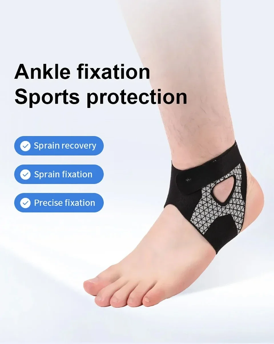 1–10 Stück S/M/L dünner Knöchelstützgurt, verstellbare Fersenverriegelung, atmungsaktiver Sportschutz zur Vermeidung von Verstauchungen, Gelenkstabilität – Detail 1