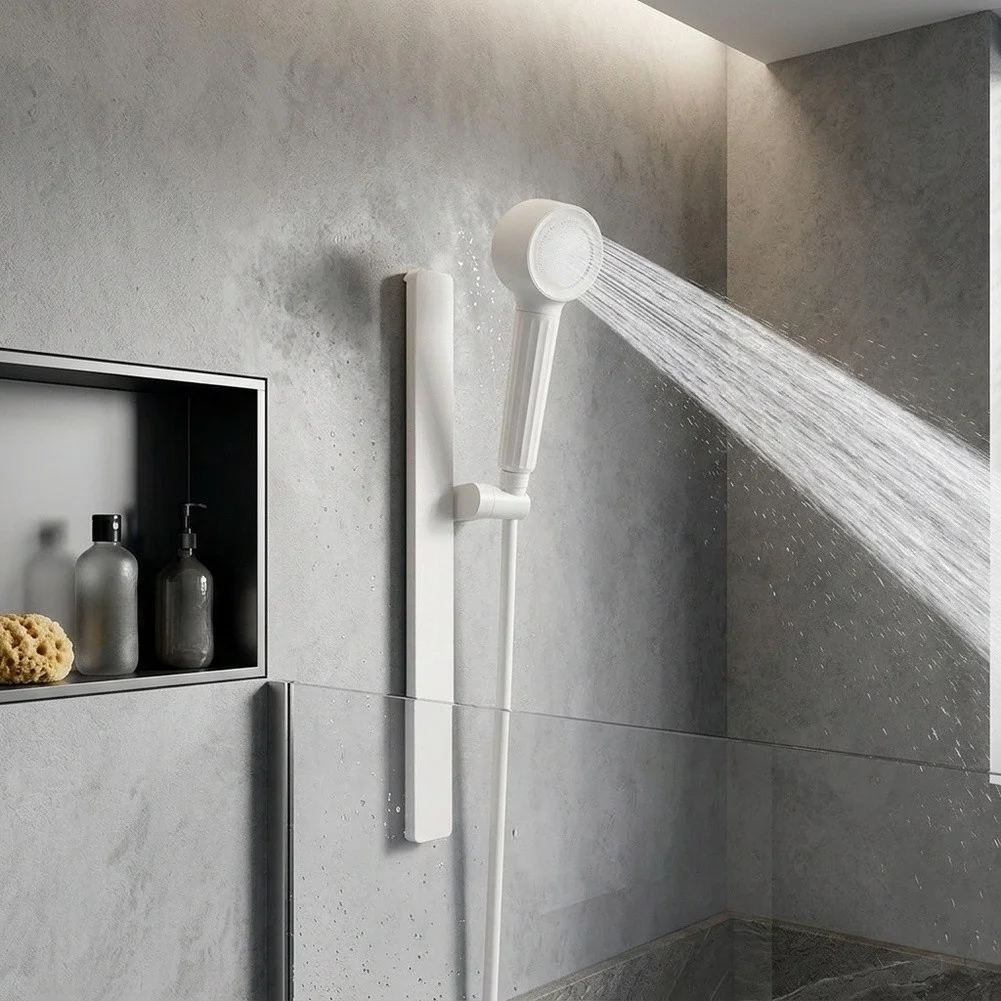 Anti-Flush Pressurized Shower Head with Dual Spray Modes Bubble and Boosted Flow for Most Standard Shower Hoses