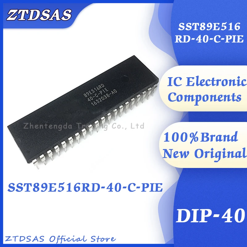 

SST89E516RD SST89E516RD-40-C-PIE 89E516RD-40-C-PIE DIP40 MCU