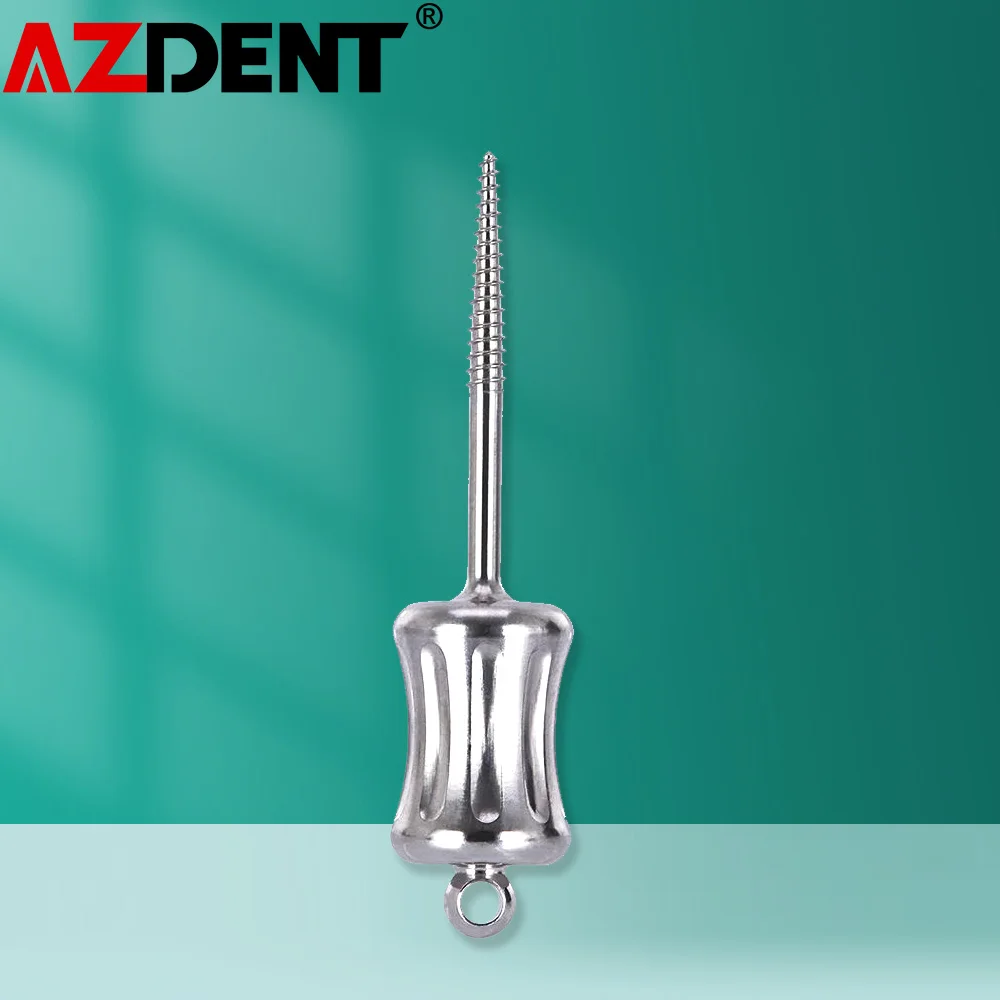 Azdent Dental Broken Root Drill Remnant Extractordental Extractor Apical Fragments Medical Stainless Steel Material