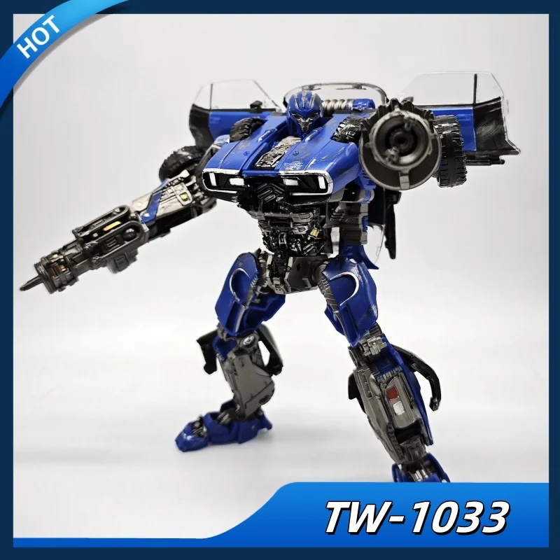 Guerreiro automóvel 【em estoque】nova transformação baiyiwei tw1033 TW-1033 dropkick original azul ko ss46 versão figura de ação brinquedos