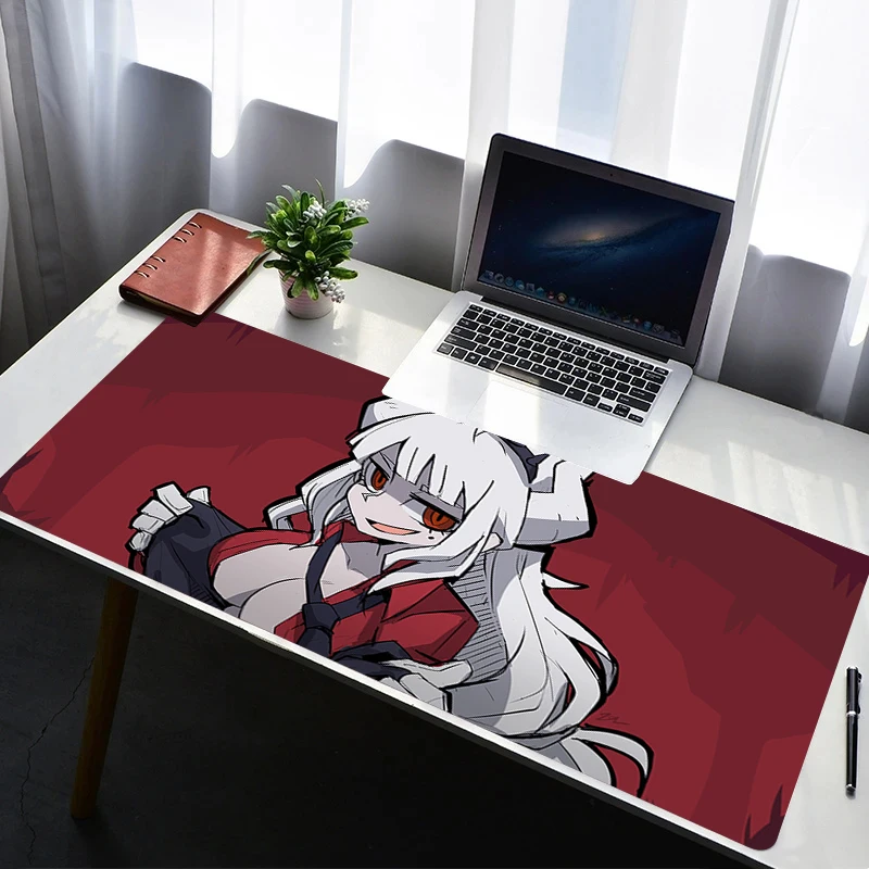

Mouse Pad PC Non Slip Rubber Anime Mousepad Laptop Gamer Cabinet Keyboard Pad Office Computer Gaming Desk H-helltaker Mouse Mat