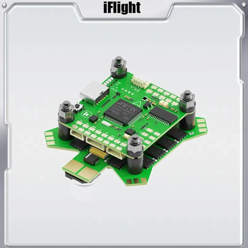 iFlight BLITZ ATF435 55A Stack BLITZ ATF435 Flight Control Bec Output w/ E55S 55A 4-IN-1 2-6S ESC For FPV Racing Drone