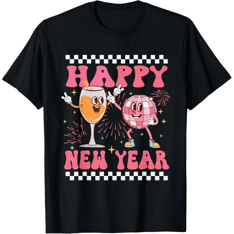 

Happy New YearNew Year's Eve Party GiftWomen's Short sleeved T-shirt