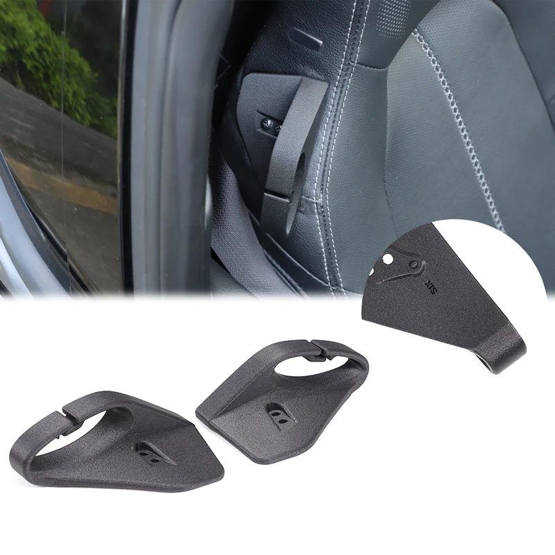 BLACK For Mazda MX5 ND 2016+ Car Seat Belt Limiter Anti-Strangle Seat Belt Position Lowering Anchor Fixed Black Auto Accessories