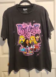 Bratz-ヴィンテージスタイルのTシャツ、ロングまたはショートスリーブ