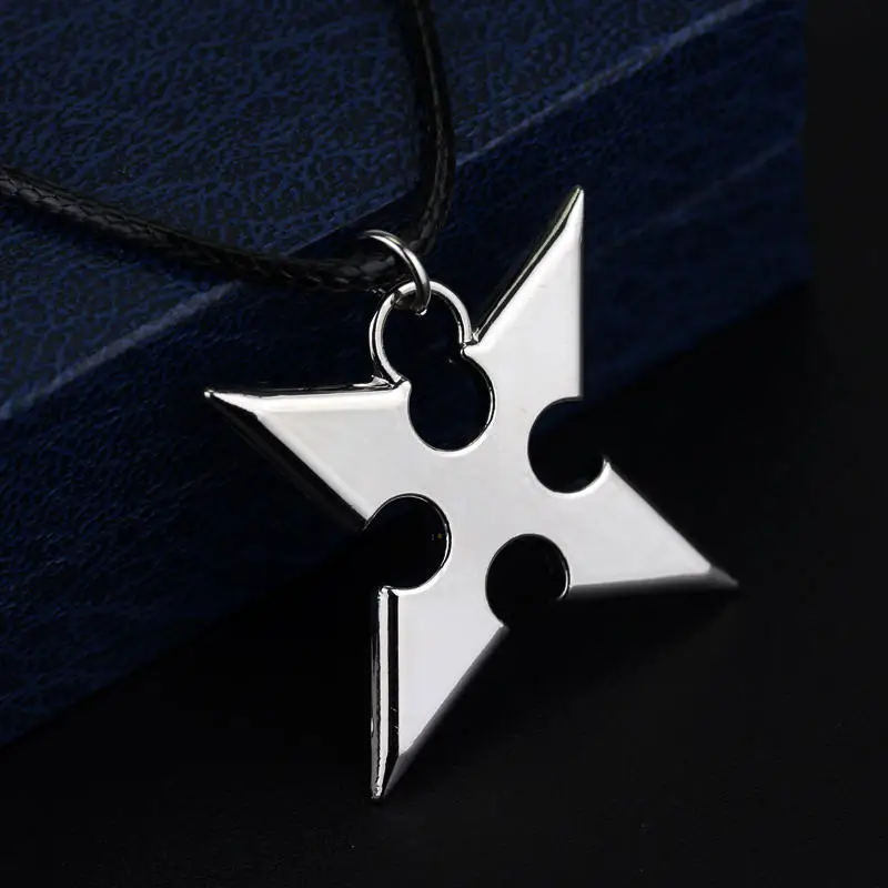 Game Kingdom Hearts Chain Pendant Necklace Sora  Crown Charm  Choker Necklace Women Men Jewelry Cosplay