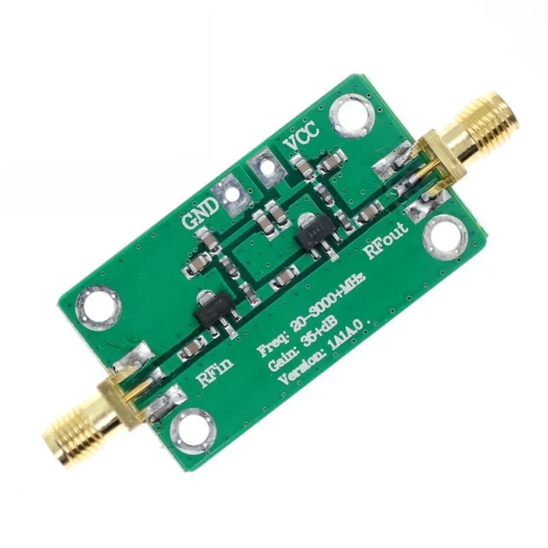 20-3000MHz 35dB Gain Low Noise LNA RF Broadband Amplifier Module For FPV Racing Drone arduino Module Board