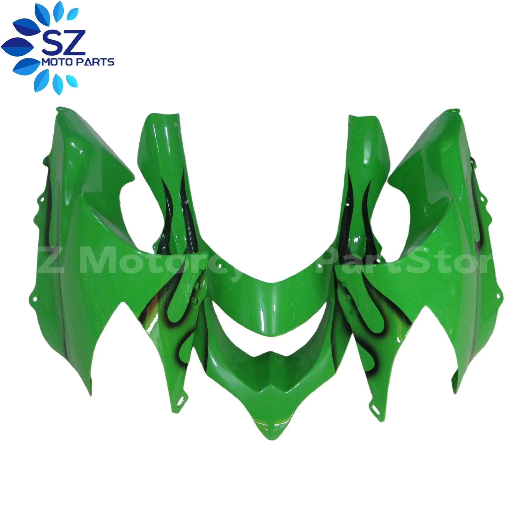 

Motorcycle Fairing Set Body Kit Plastic For Kawasaki ZX-10R Ninja 2004-2005 Accessories ABS Injection Bodywork zx10r 636 04-05