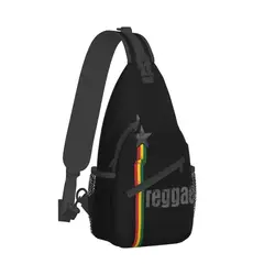 Crossbody Bag Sports Reggae Stars Chest Bag Unisex Women Man Fashion Shoulder Backpacks Travel