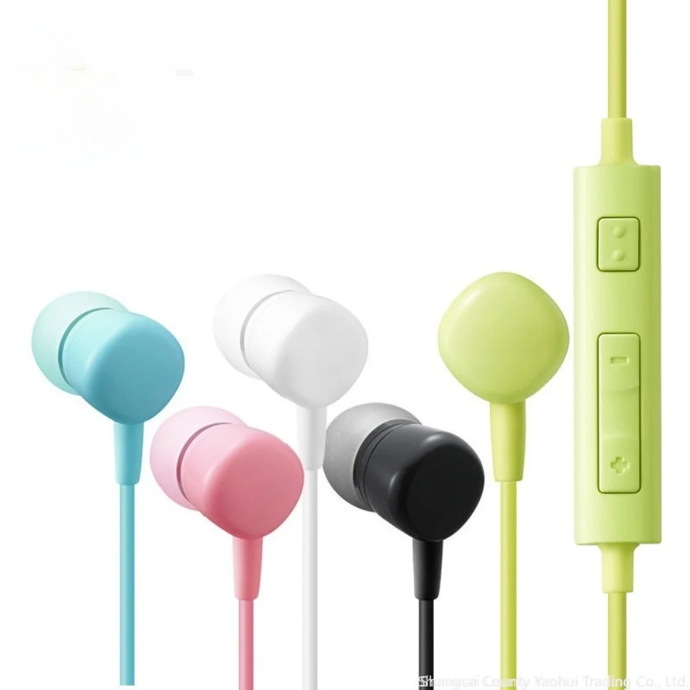 For Samsung HS130 Original Authentic Wired In-ear Headphone with Microphone Volume Control for Mobile Phones