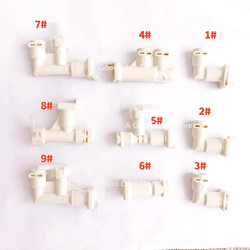 

Применитесь к кофемашину Delong, автоматический котел, направляющая для воды, локоть, запасные части, клапан утечки DELONGHI, полусоединение, тип L