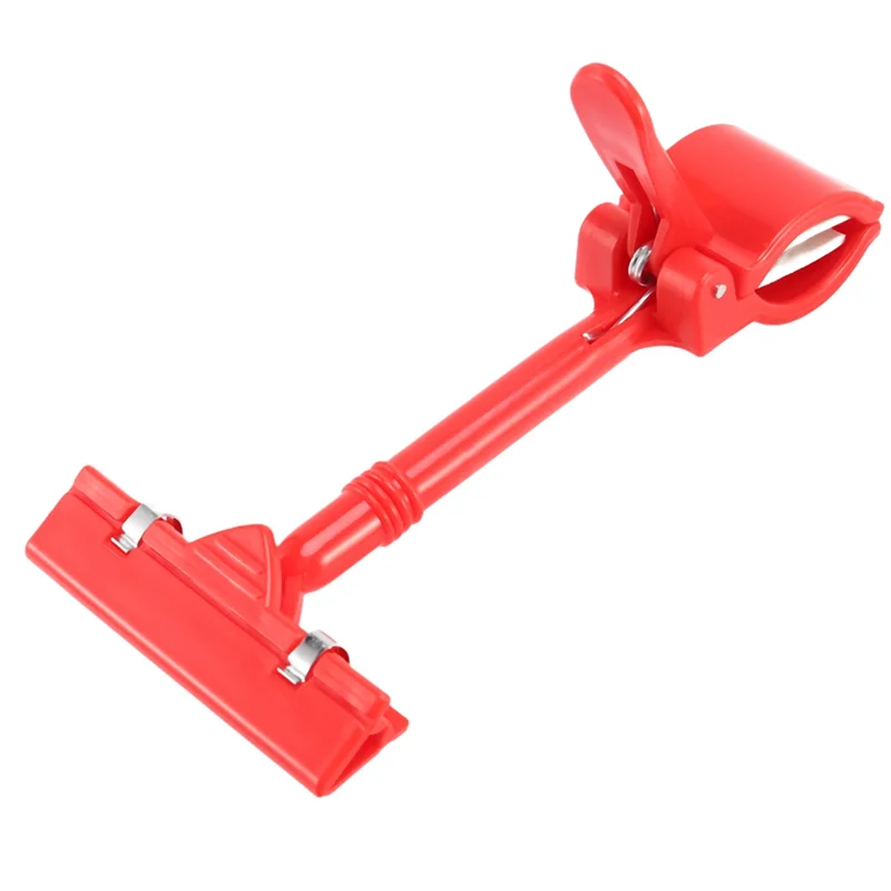 Imagem -06 - Pop Display Holder Clip Clamp Merchandise Card Price Tag Retail Sign Vermelho 10x