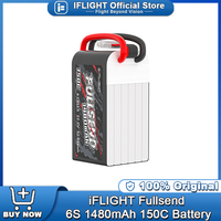 iflight Fullsend 6S 1480mAh 150C Battery - XT60 for Nazgul5 V3 6S Nazgul Evoque F5 V2 6S BOB7 O3