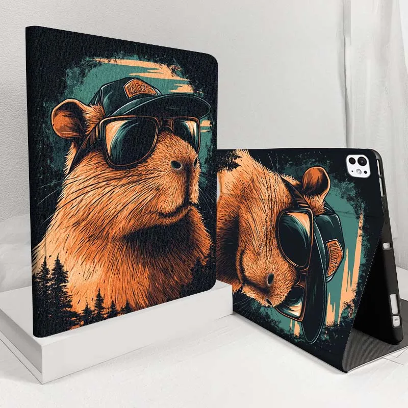 

Guinea pig sunglasses For iPad Pro Air 5 4 3 13 11 8 7 6 5 10th 7th 6th 10.5 12.9 10.9 Tablet Case
