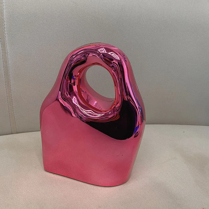 

Fashion Acrylic Box Clutch Bag for Women Irregular Shoulder Crossbody Bag Luxury Evening Party Purses for Wedding