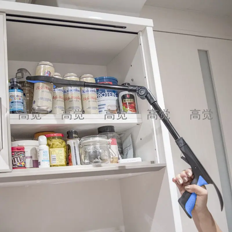 

Telescopic Foldable Pickup Tool Anti-Slip Claw No Bending Reaching Aid for Seniors Household Trash Picker