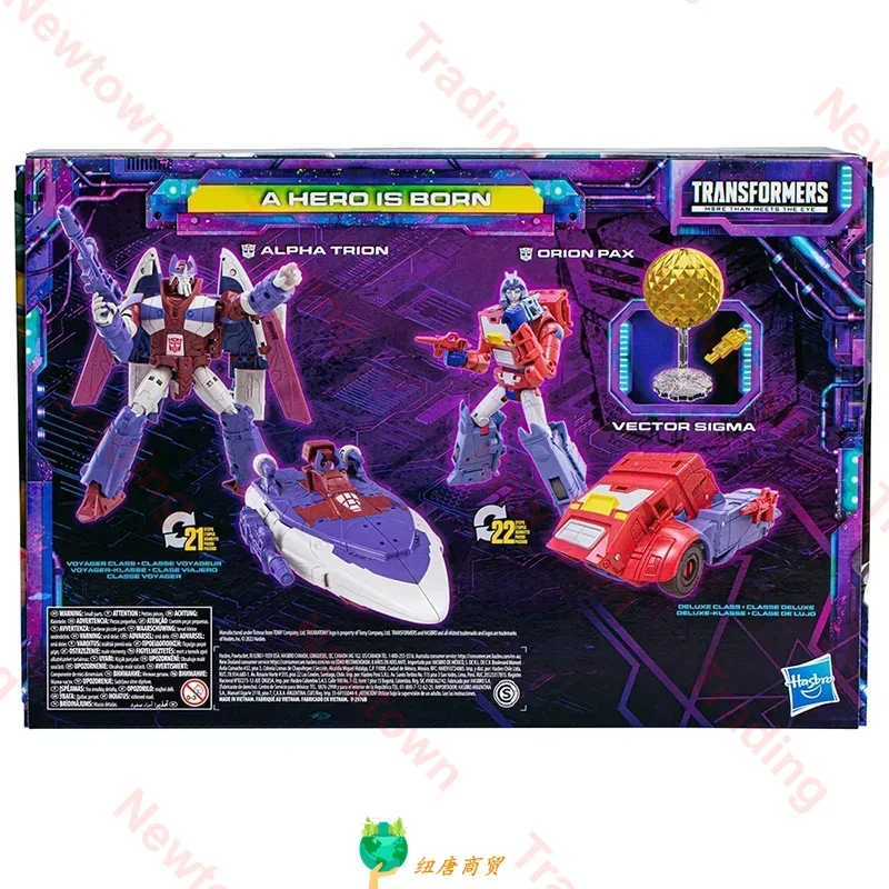 ในสต็อก Takara Tomy-studio Series Transformation ของเล่น Heritage Hero Born Alpha Trion Orion Pax Sigma Sigma Sdcc F4242