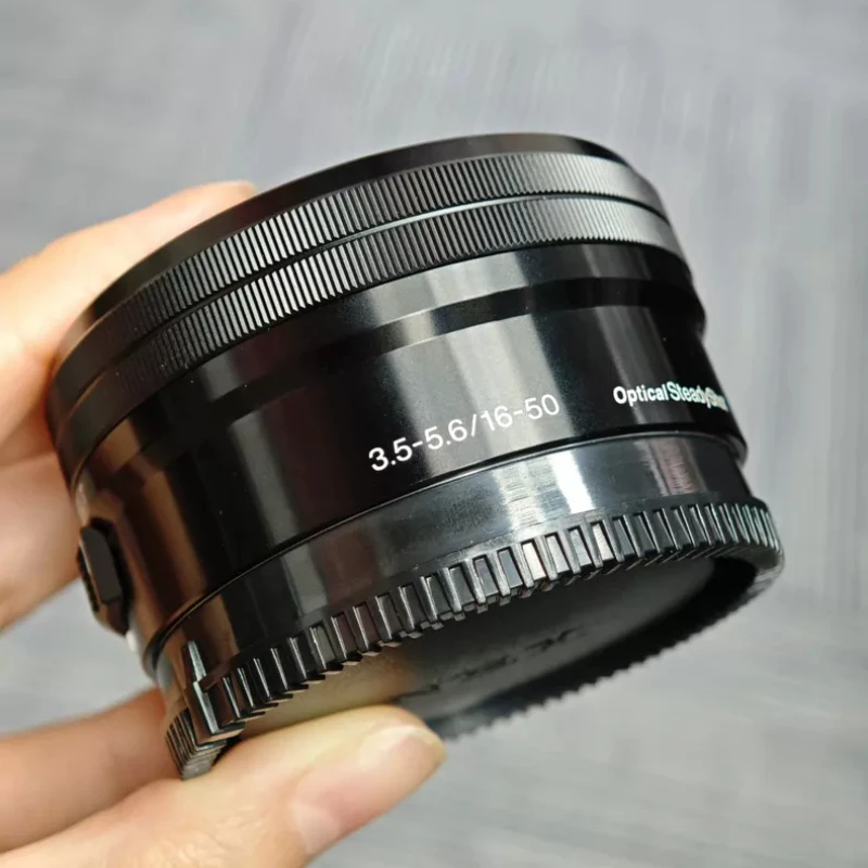 95% New Genuine E Mount Lens E PZ 16-50mm F3.5-5.6 OSS SELP1650 Auto Focus Zoom Lens For Sony NEX5 NEX6 A6000 ZV-E10 A6400