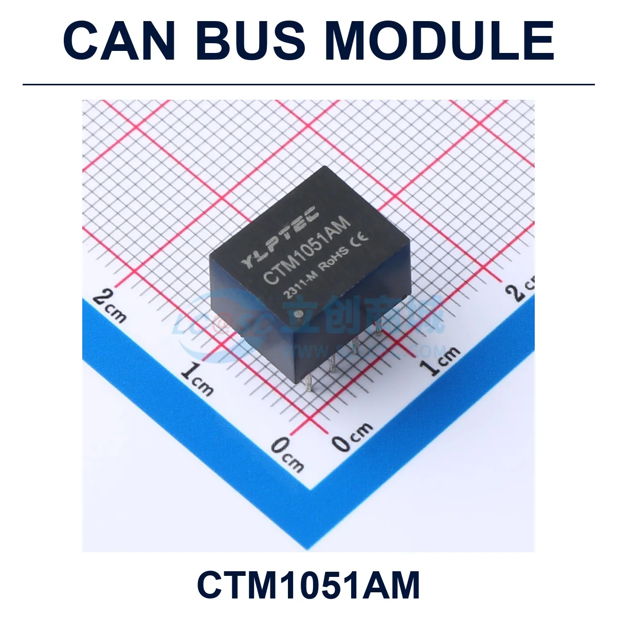 3 PCS YLPTEC CTM1051AM CAN Bus Module 3.15V-3.45V