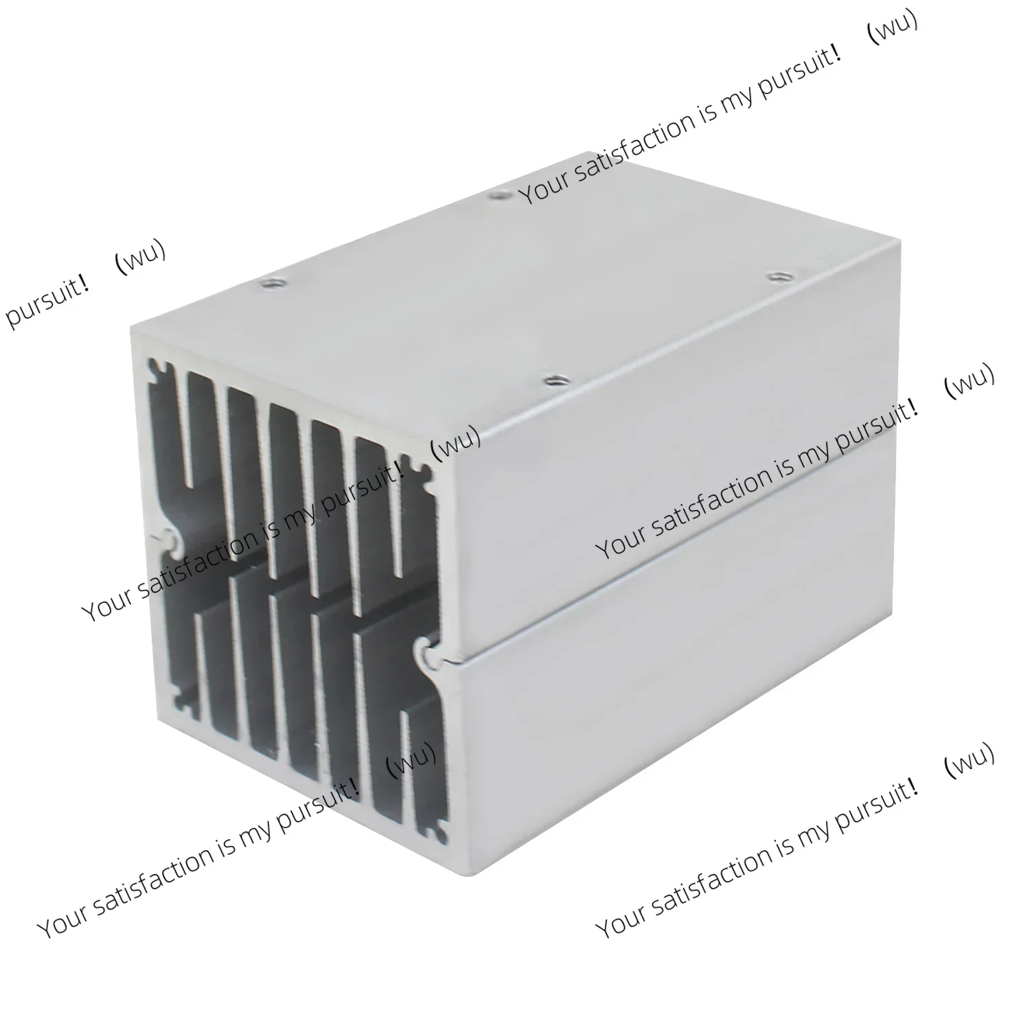 High-power semiconductor radiator aluminum profile, segmented DIY 60 * 60 wind radiator tunnel