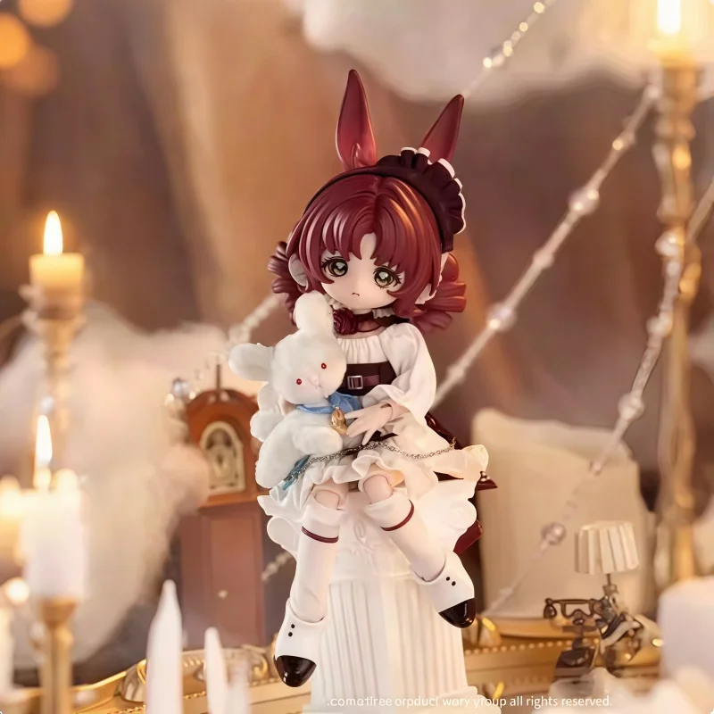 

New Action Come4free 1/12 Bjd Blind Box Bonnie Meteorological Star Language Series Kawaii Rabbit Bjd Desktop Ornament In Stock