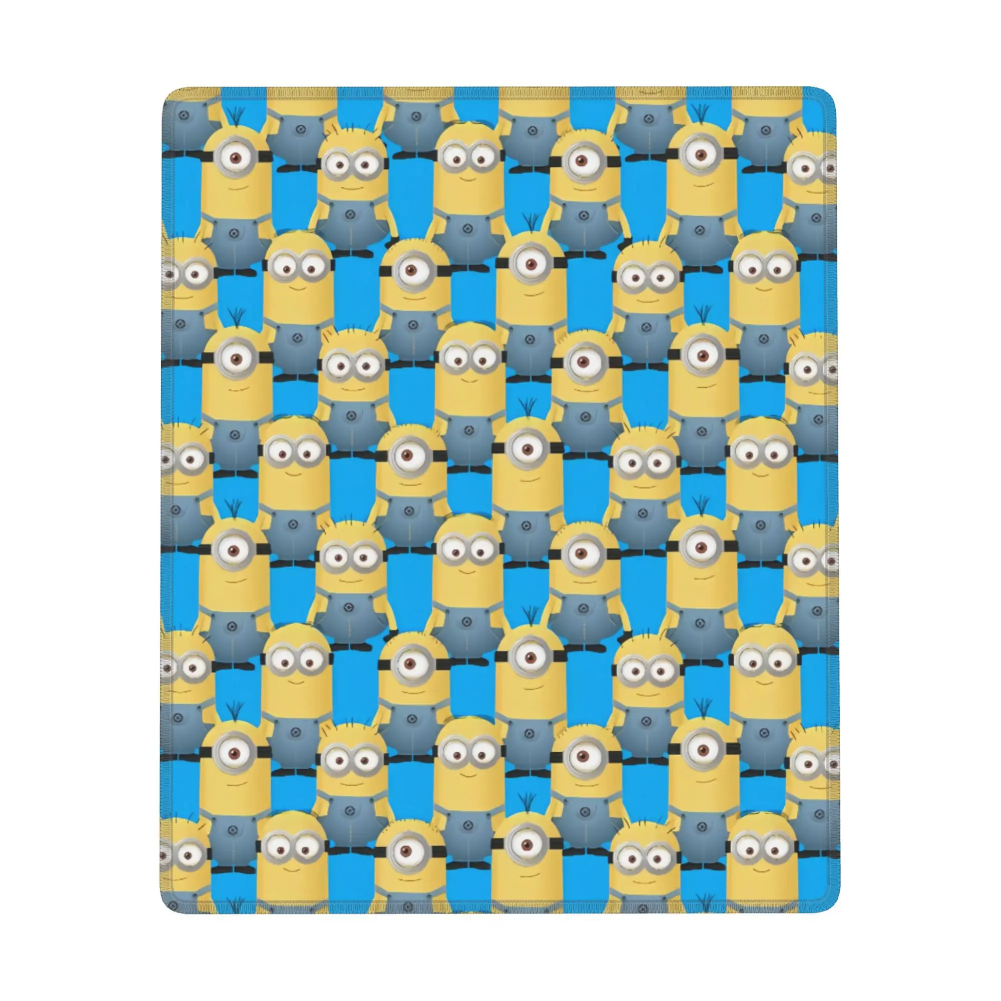 

Коврик для мыши Minions 7x9 дюймов, офисный нескользящий компьютерный резиновый коврик для мыши, настольный коврик для ПК, ноутбука, рабочего стола