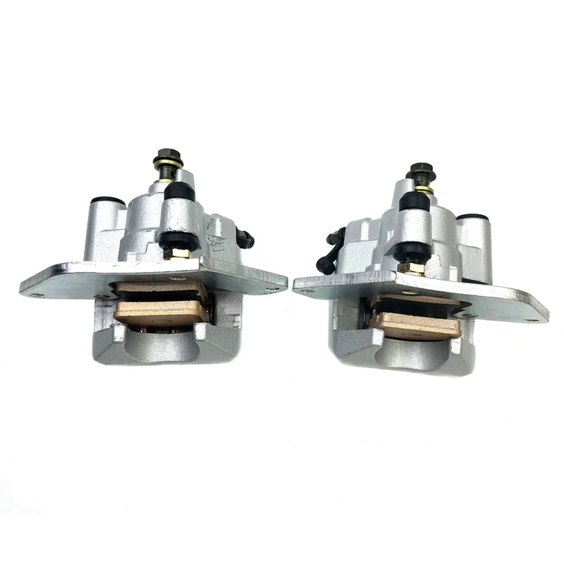 Practical Car Front Brake Calipers W/Pads For Honda Rancher 420 TRX420 Foreman 500 TRX500 45250-HP5-601 45150-HP5-601
