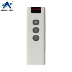 Dc12V RF Remote Control 433/315MHz Roller Shutter Door Garage Door Universal Long Range Remote Control