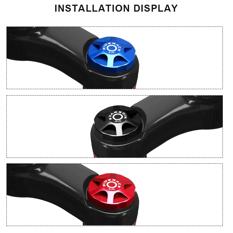 Tapa protectora de horquilla para suspensiones de bicicleta – Aluminium - imagen 5