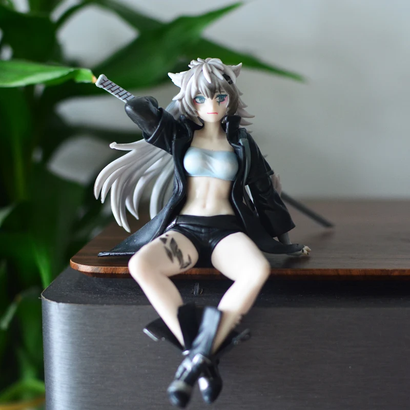 

13cm Furyu Arkinghts Figure Amiya Lappland Sitting Pose PVC Anime Kawaii Action Figures Collection Model Statue Gifts