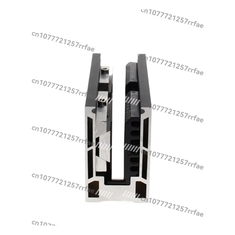 Furniture Hardware Accessories Fittings Balcony Balustrade Handrail  Aluminum Glass U Channel Base Wall Mounted Glass Frame