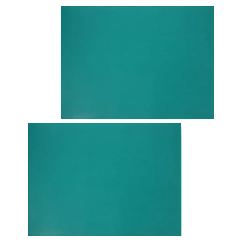 2 Pcs Table Mat Work Stations Pad Repair for Laptop Dryer Protector Soldering Heat Resistant Grounding Desk Rubber Floor