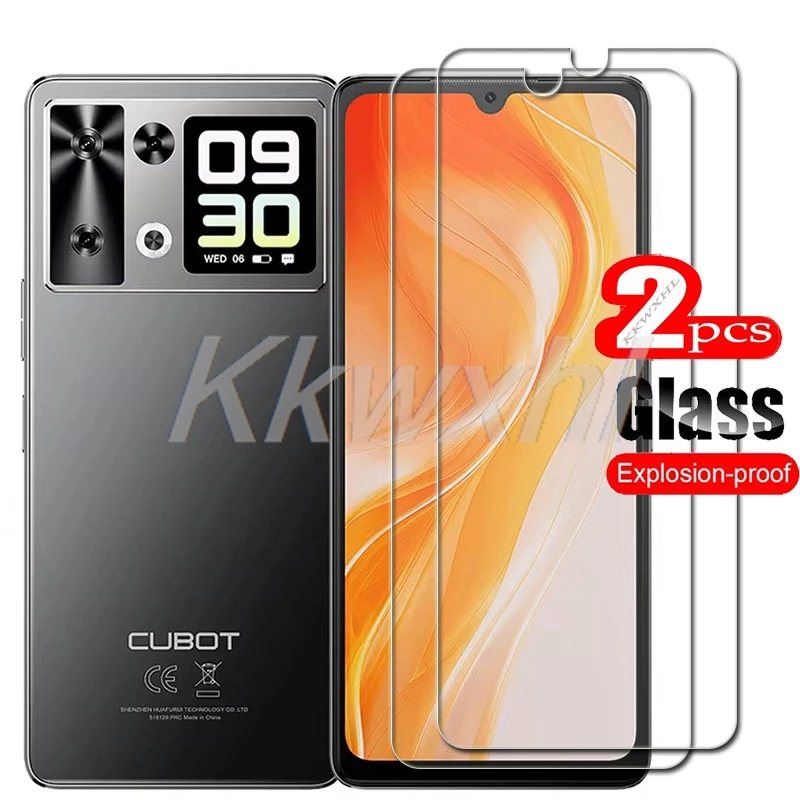 2PCS FOR Cubot P90 6.88" Tempered Glass Cover ON CubotP90  Screen Protector Transparent Film