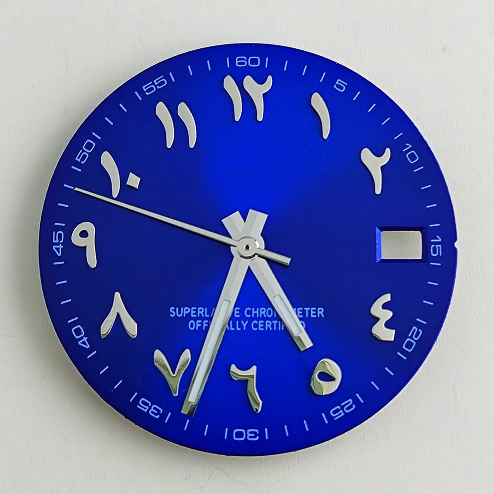 new type 28.5mm NH35 dial S dial NO luminous Arabic letters dial fit NH35 NH36 movements watch accessories repair tool