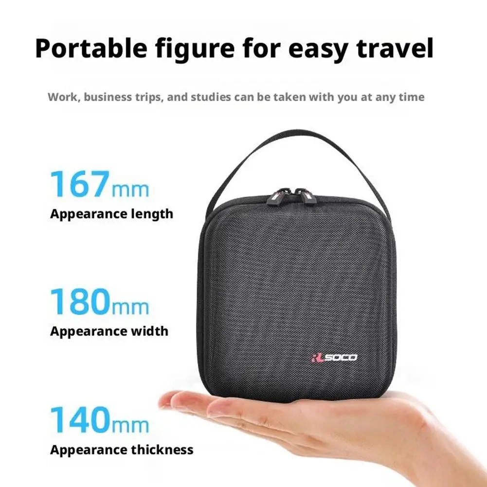 

Storage Bag For Elgato Stream Deck Hard EVA Protective Case Portable For Oxford Cloth Organizer Travel Storage Bag K7T9