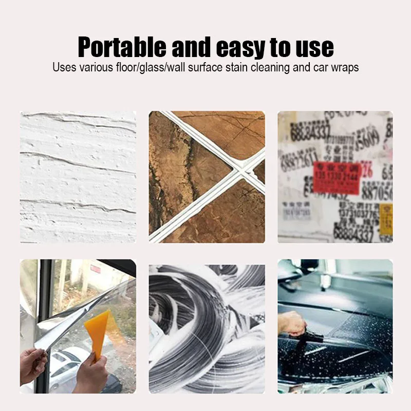 Car glue removal scraper multi-functional film tool spatula glue knife glass cleaning knife car glass stain cleaning