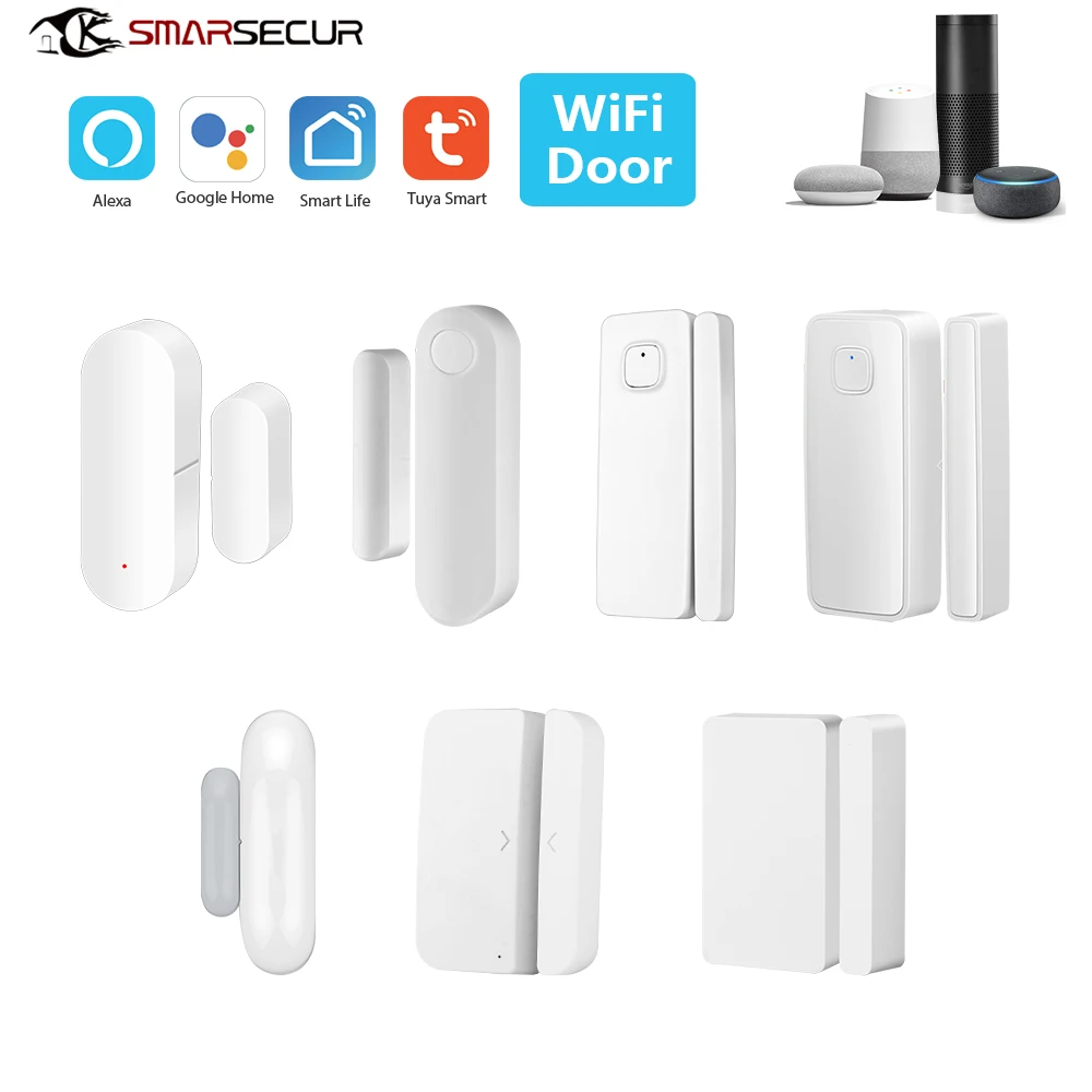 WiFi ZigBee Tür/Fenster Sensor Tür kontakts ensor Smart Home Alarms ensoren
