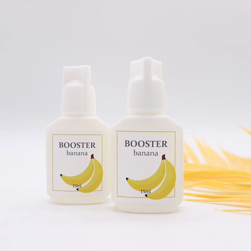 Korea Original Booster Banana Primer for False Eyelashes Extension Accelerate Drying Extend Duration Banana Flavor