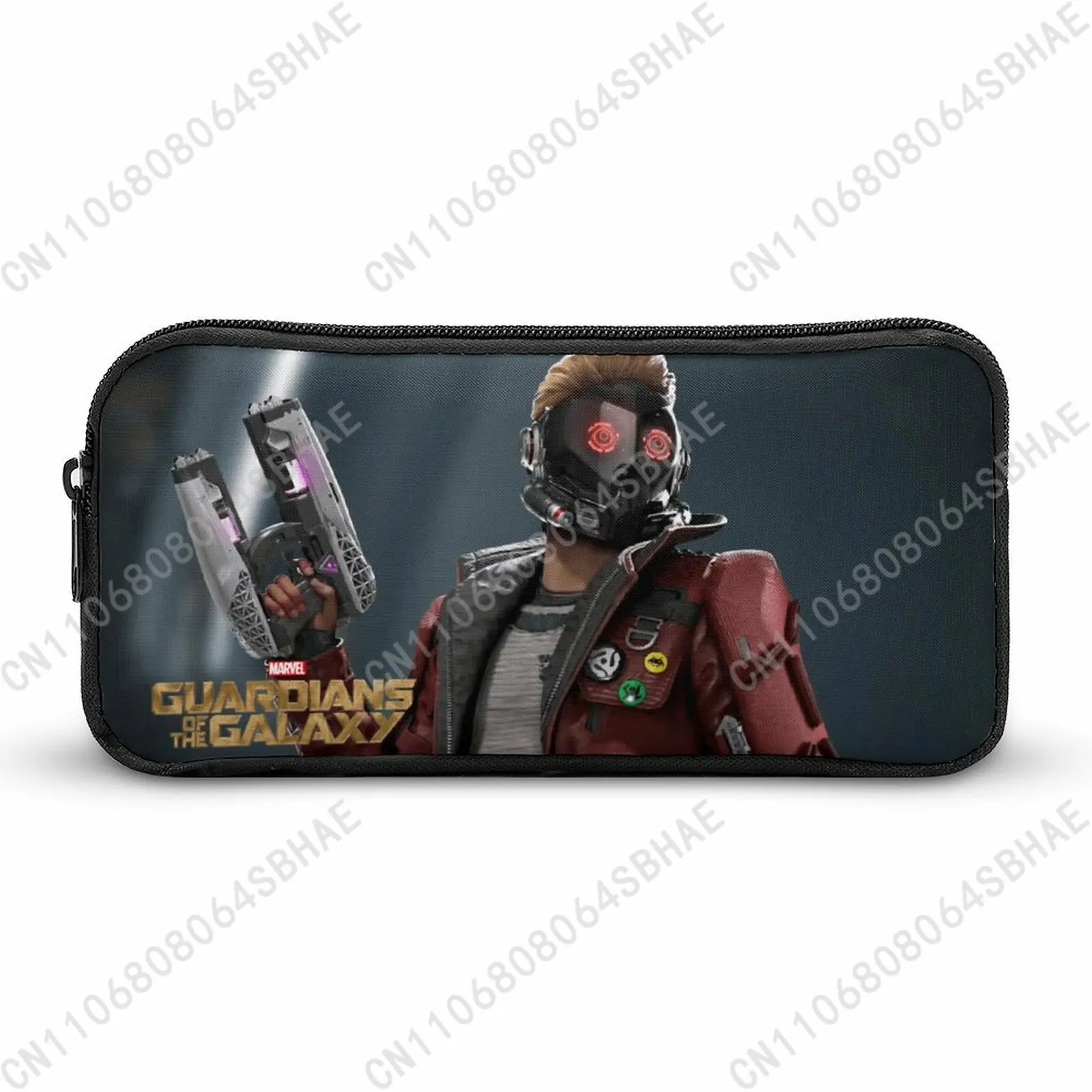

Marvel Star Lord Pencil Case Teens Custom Pattern Simple Pen Bag School Stationery Pouch Personalized Zipper Bag Cosplay