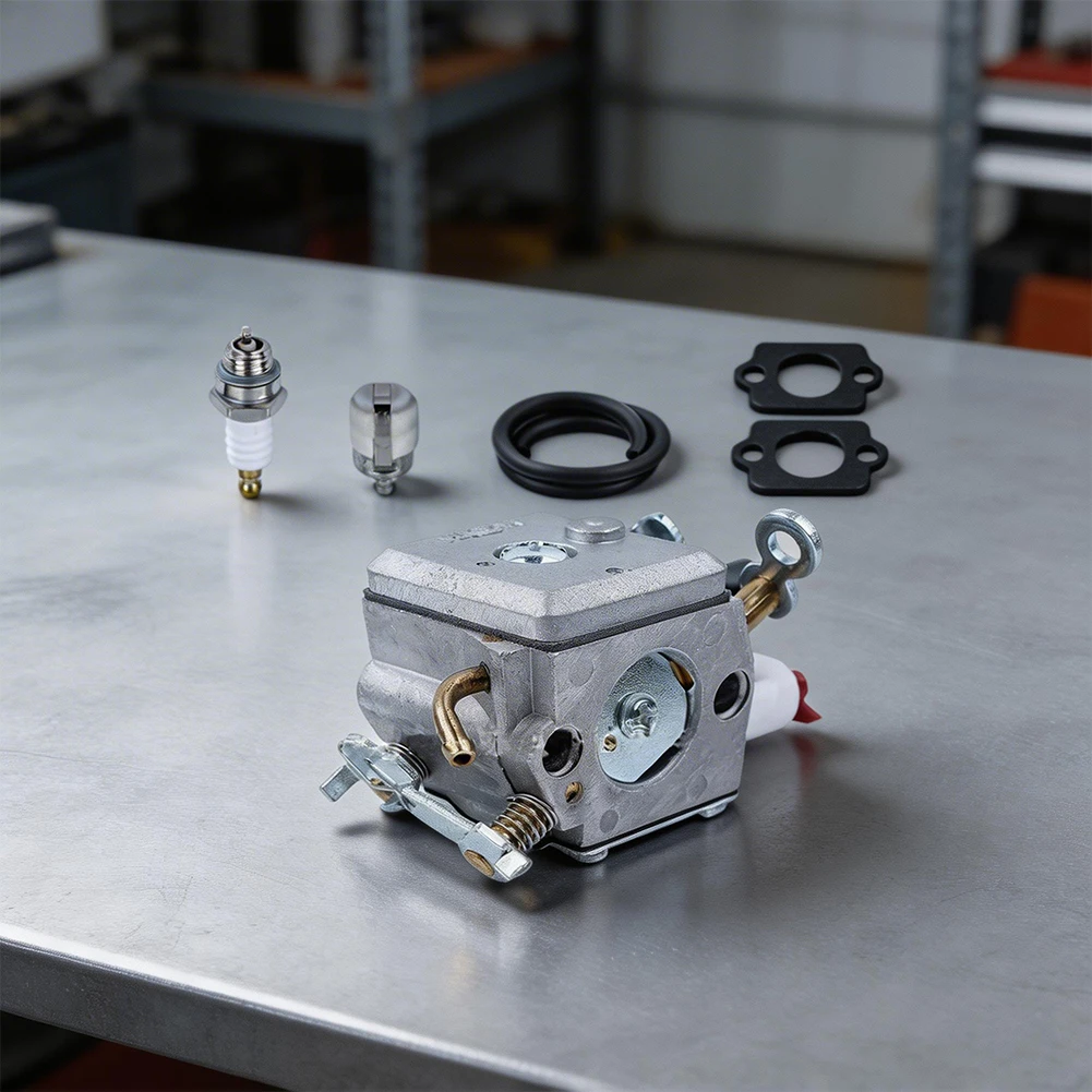 c3-el18-キャブレター-340-340e-340epa-345epa-チェーンソー用-チェーンソーモデル用の信頼性の高いパフォーマンスキャブレターの代替品