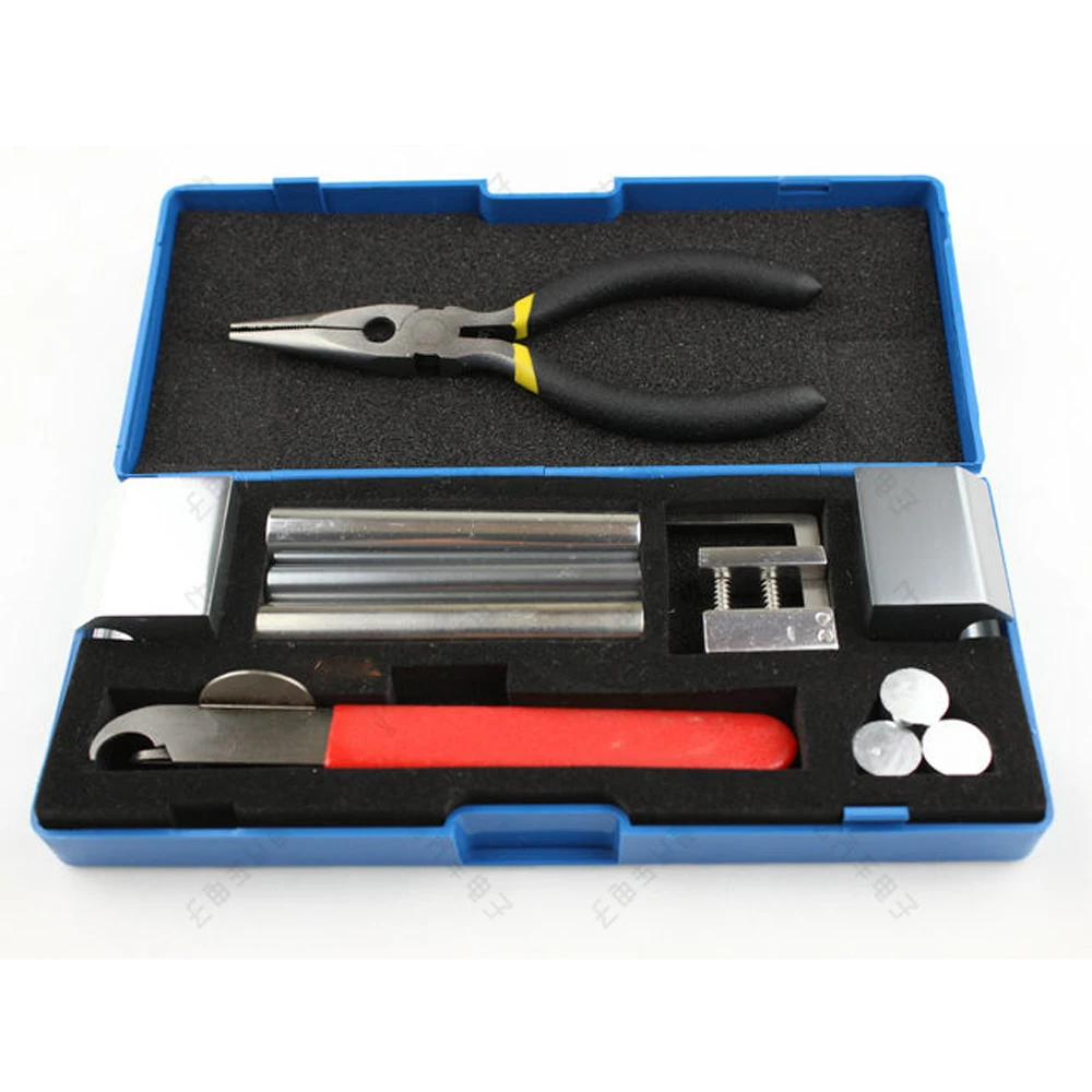 Professional 12 In 1 HUK Lock Disassembly Tool Locksmith Tools Kit Remove Lock Repairing Pick Set