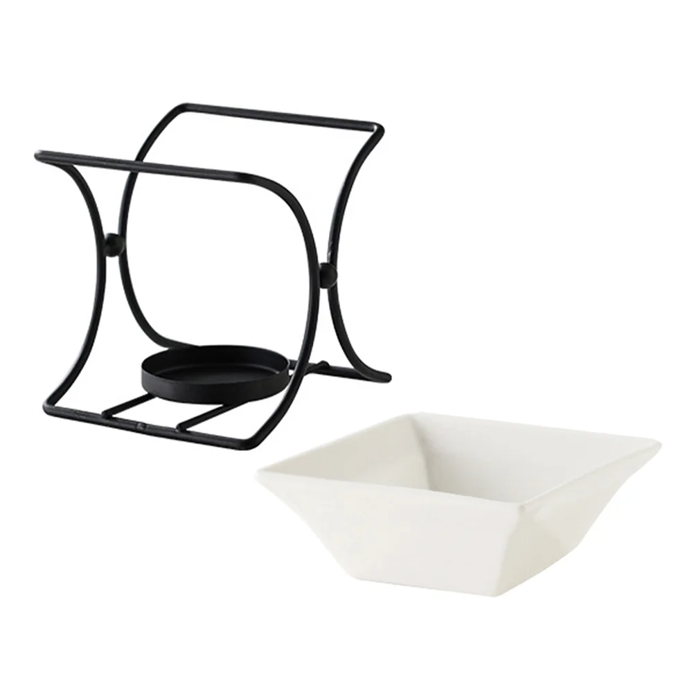 

1Set Essential Oil Burner Ceramic Scented Warmer Ceramic Wax Melt Warmer for Bedroom Yoga Room Aromatherapy Furnace